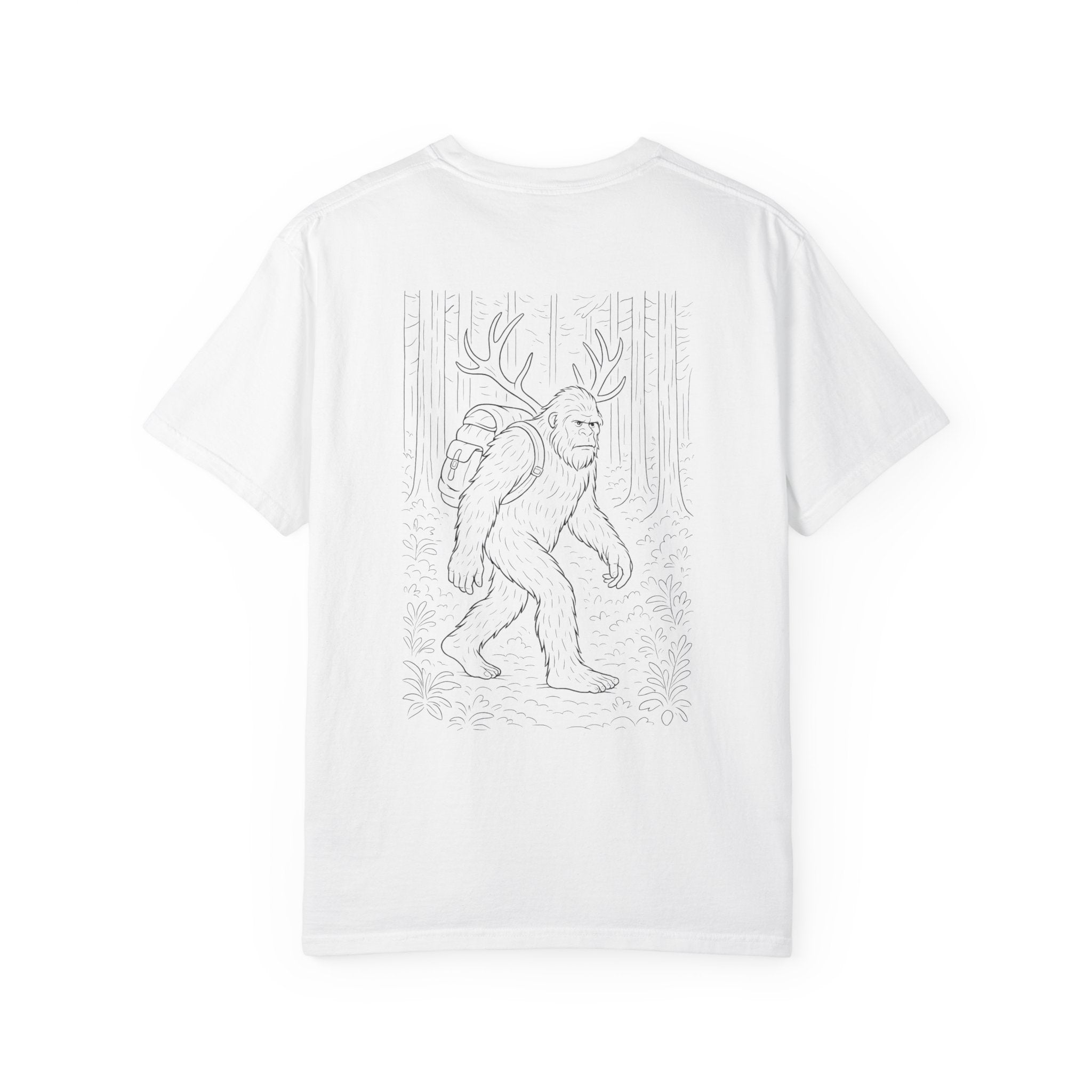 Chill Yeti Graphic Tee, Unisex Cotton T-shirt, Nature Lover Apparel, Festival Outfit, Casual Wear for Adventurers