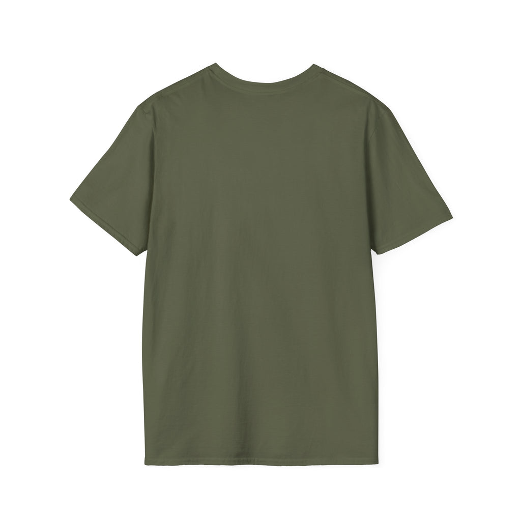 Stylish Unisex Softstyle T-Shirt with Deer Face Graphic, Nature Lover Tee, Casual Wear, Gift for Him/Her, Outdoor Adventure Shirt