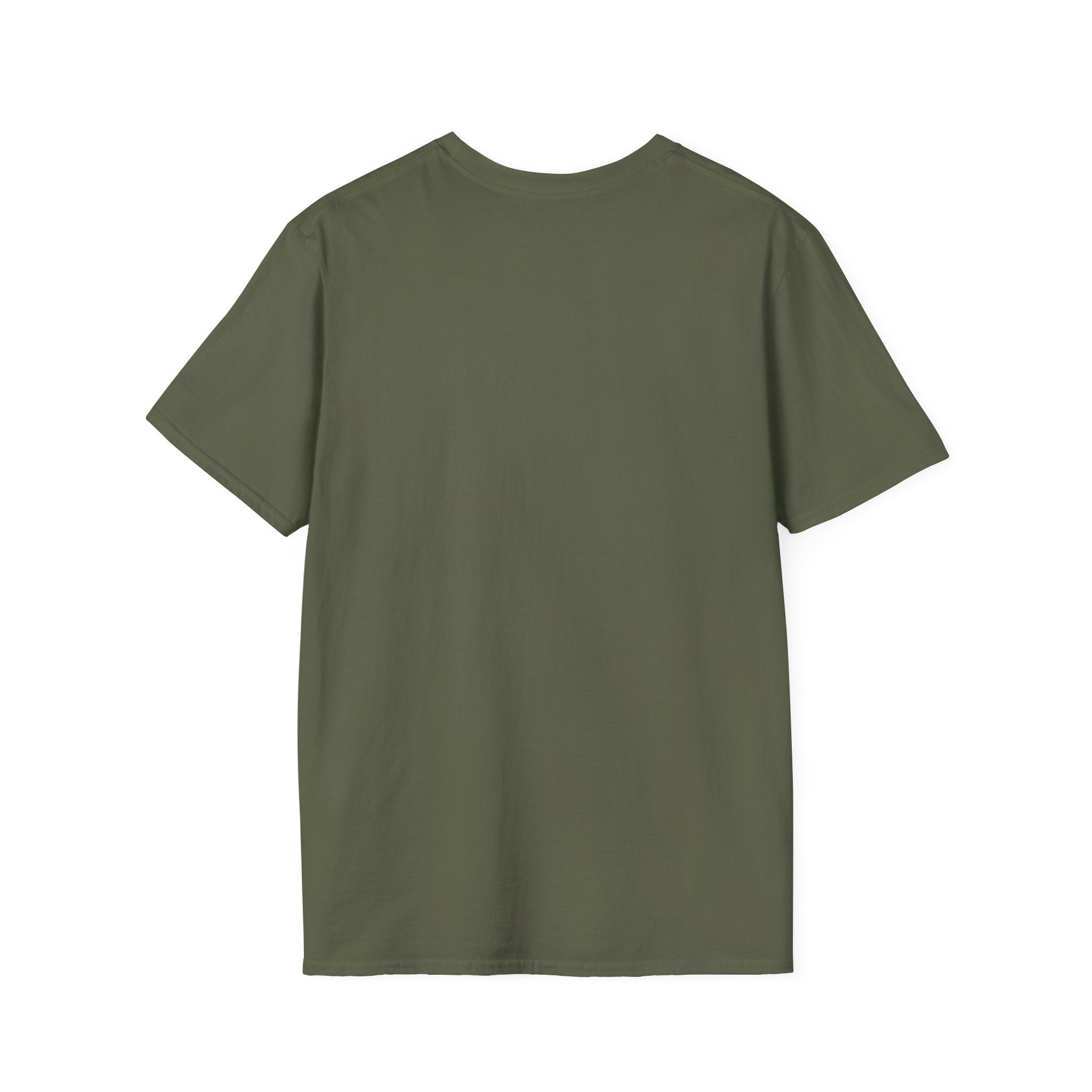 Stylish Unisex Softstyle T-Shirt with Deer Face Graphic, Nature Lover Tee, Casual Wear, Gift for Him/Her, Outdoor Adventure Shirt