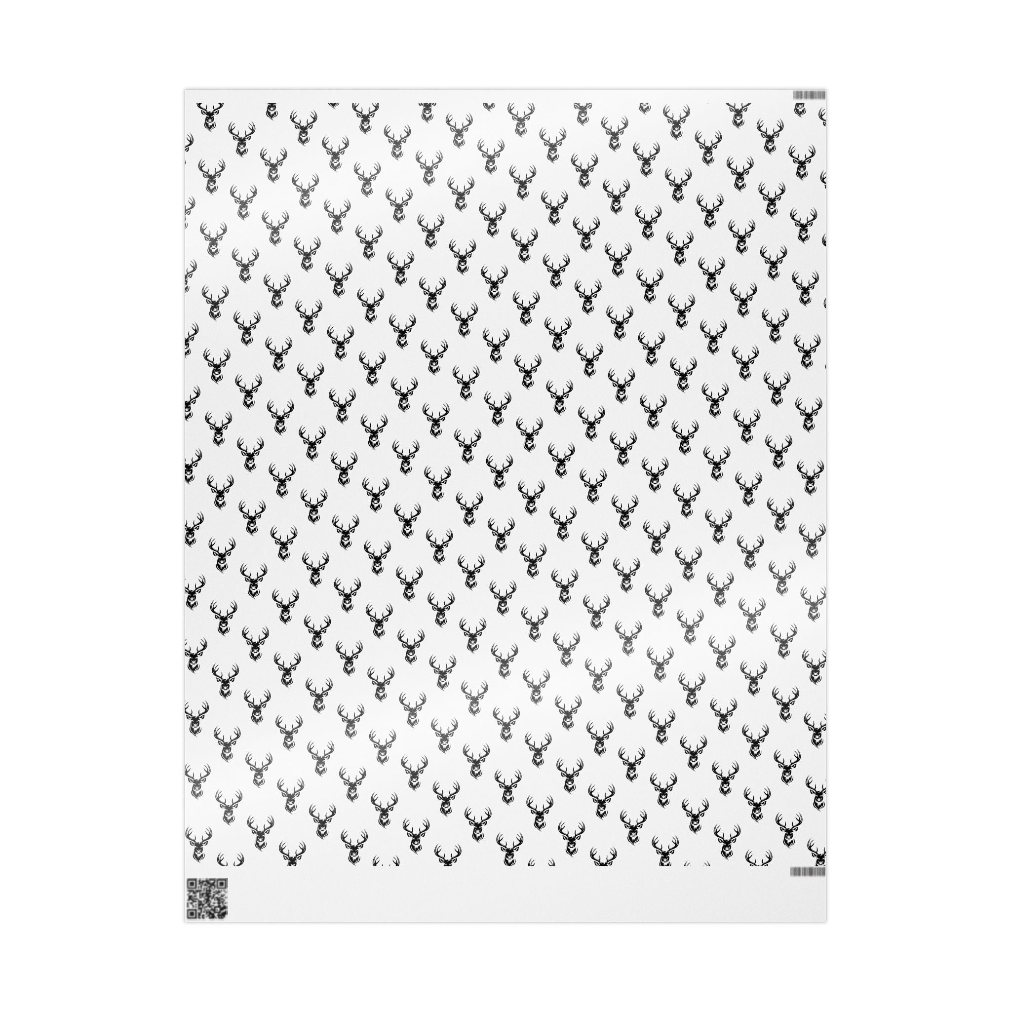 Elegant Deer Print Wrapping Paper | Eco-Friendly Gift Wrap, Holiday Decor, Birthday Parties, Rustic Style, Gift Giving