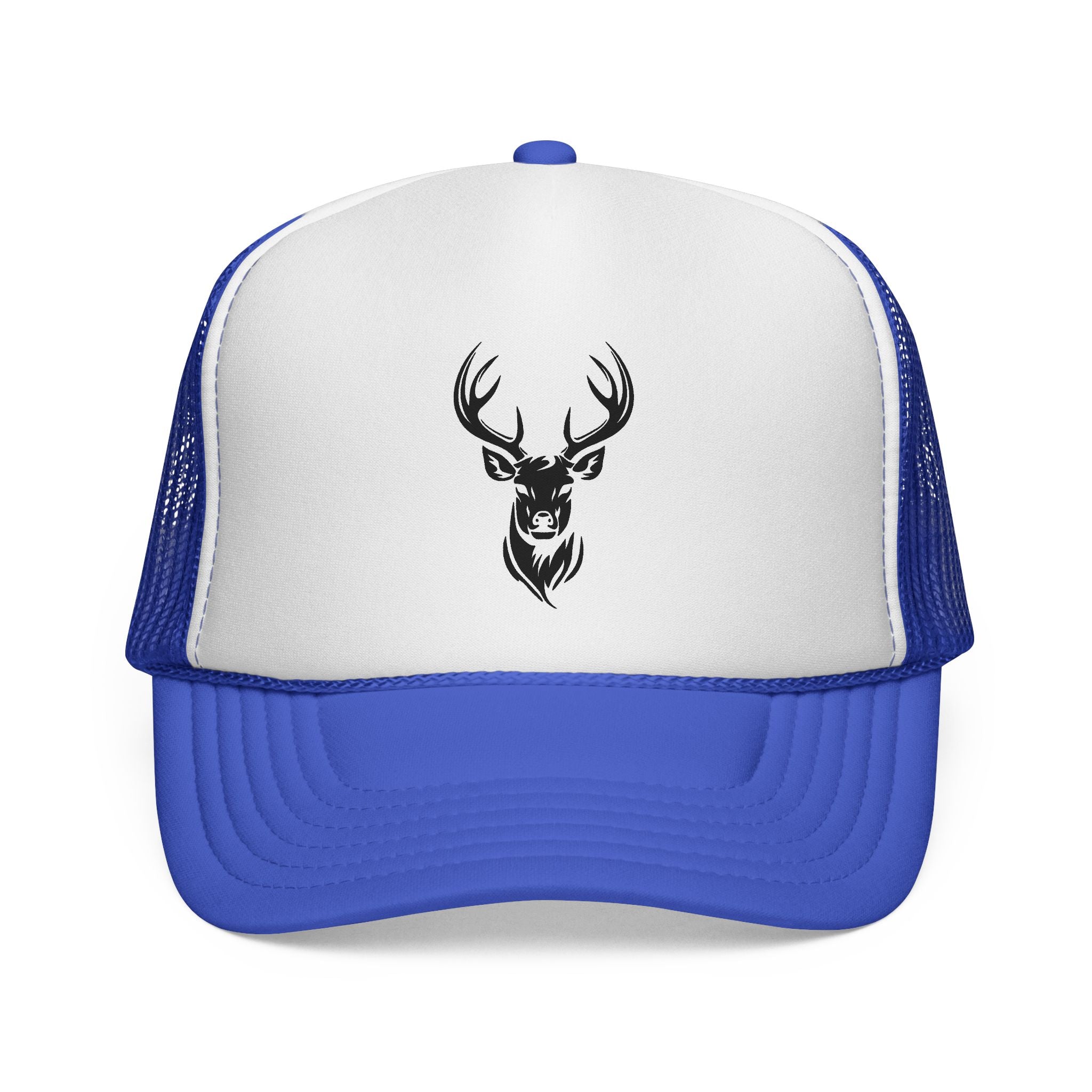 Stylish Deer Design Trucker Cap, Casual Hat for Outdoors, Hunting Gift, Summer Fashion Accessory, Road Trip Essential