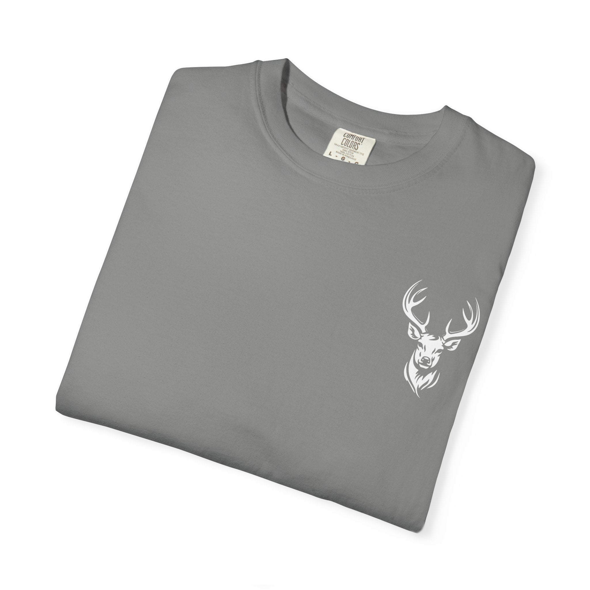 Nature-Inspired Unisex Garment-Dyed T-shirt, Graphic Tee, Outdoor Wear, Gift for Him/Her, Eco-Friendly Fashion
