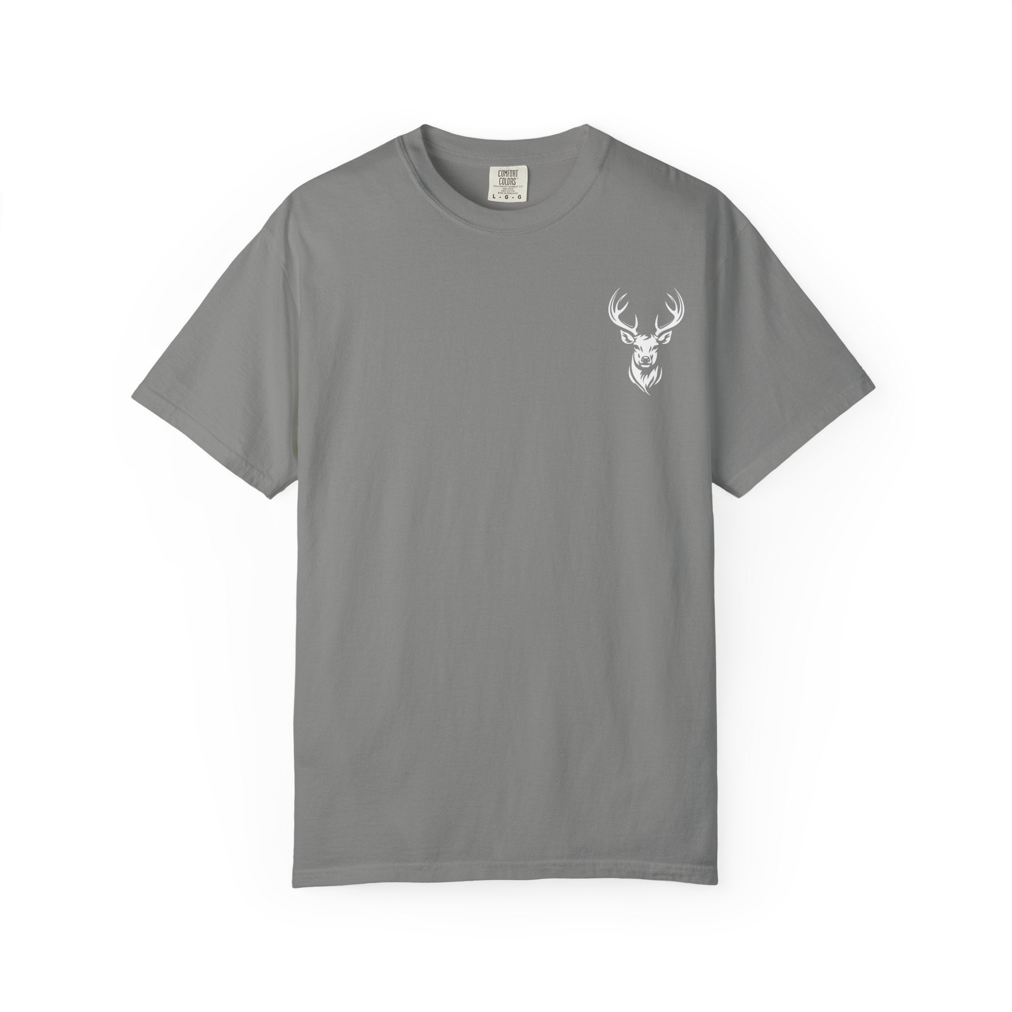 Nature-Inspired Unisex Garment-Dyed T-shirt, Graphic Tee, Outdoor Wear, Gift for Him/Her, Eco-Friendly Fashion