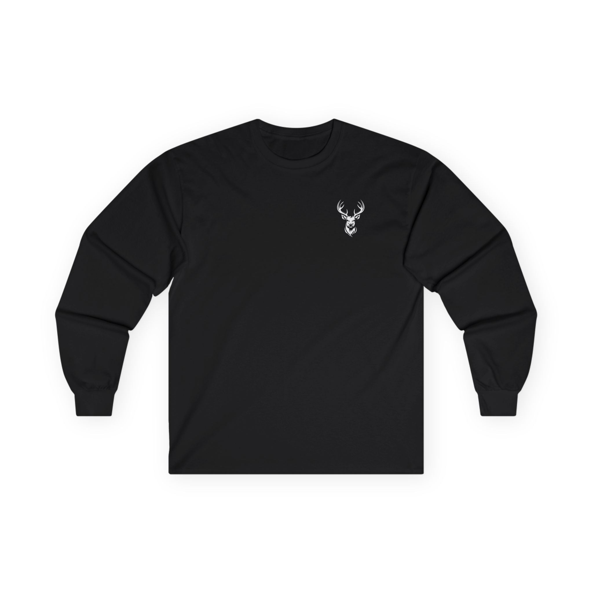 Long Sleeve Tee — GC Custom KREATIONS Logo Back Graphic