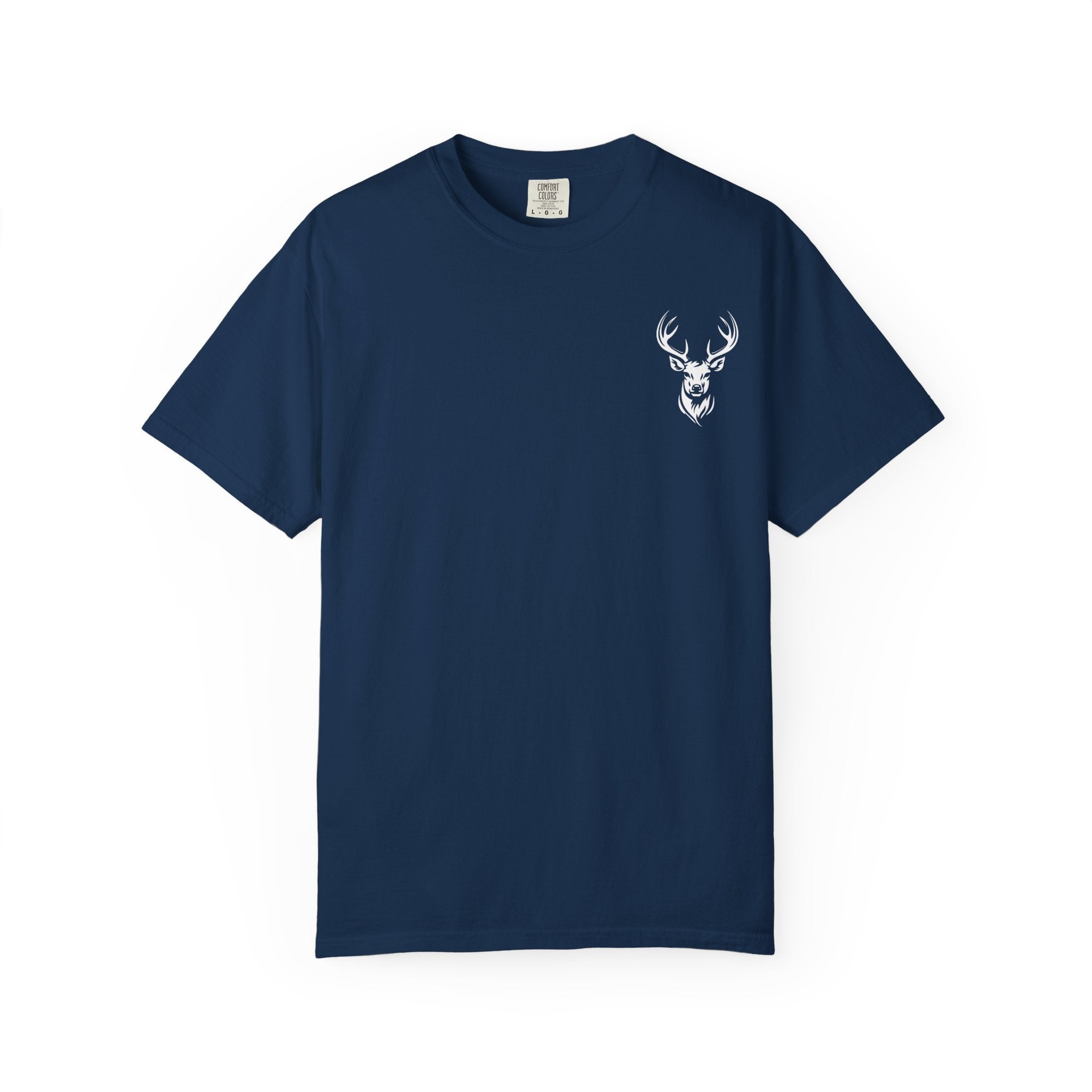 Nature-Inspired Unisex Garment-Dyed T-shirt, Graphic Tee, Outdoor Wear, Gift for Him/Her, Eco-Friendly Fashion