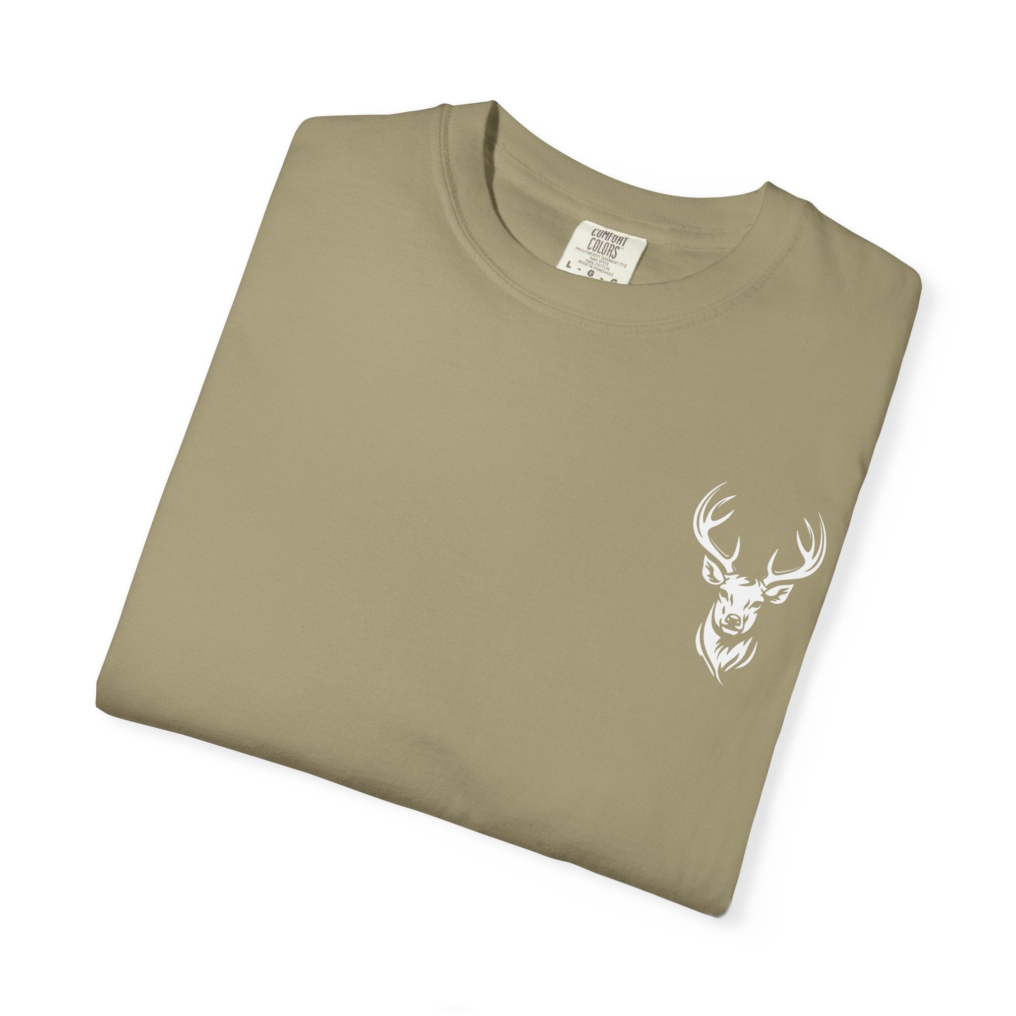 Nature-Inspired Unisex Garment-Dyed T-shirt, Graphic Tee, Outdoor Wear, Gift for Him/Her, Eco-Friendly Fashion