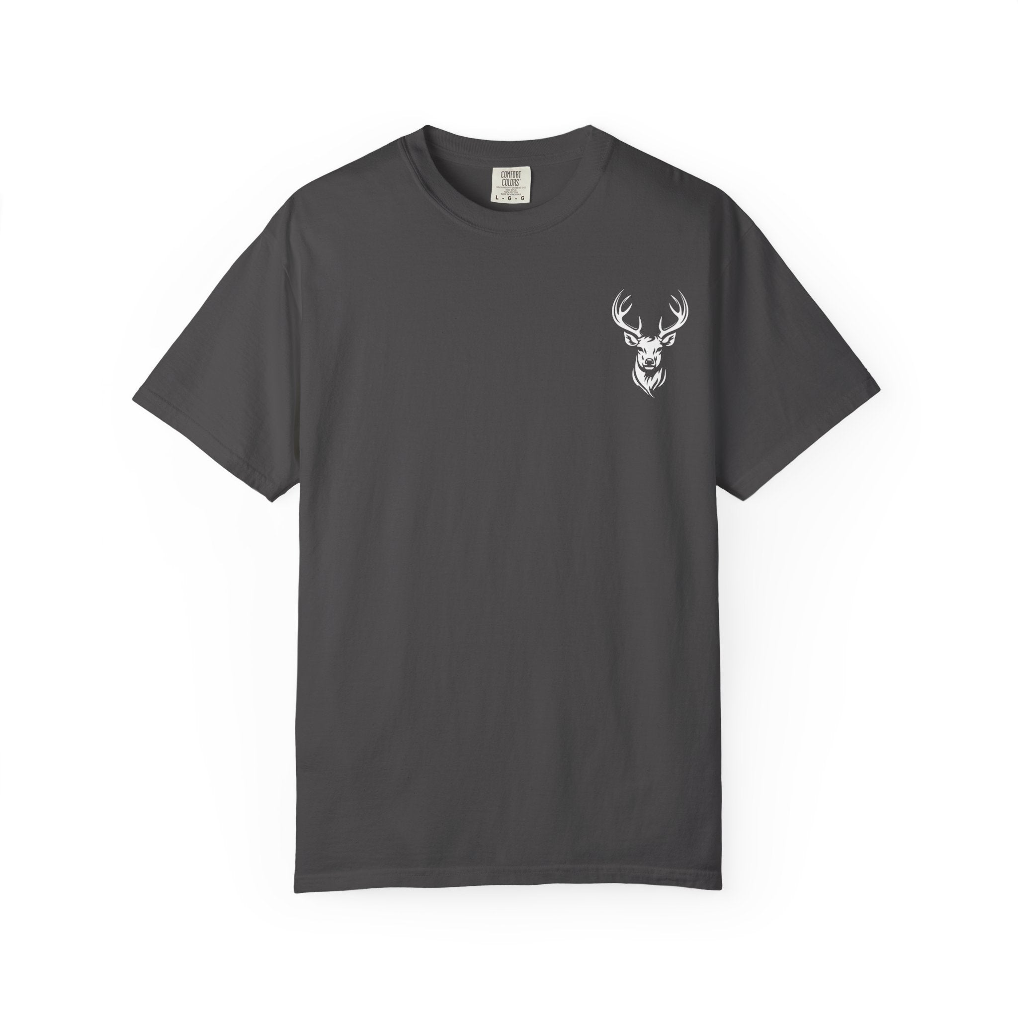 Nature-Inspired Unisex Garment-Dyed T-shirt, Graphic Tee, Outdoor Wear, Gift for Him/Her, Eco-Friendly Fashion