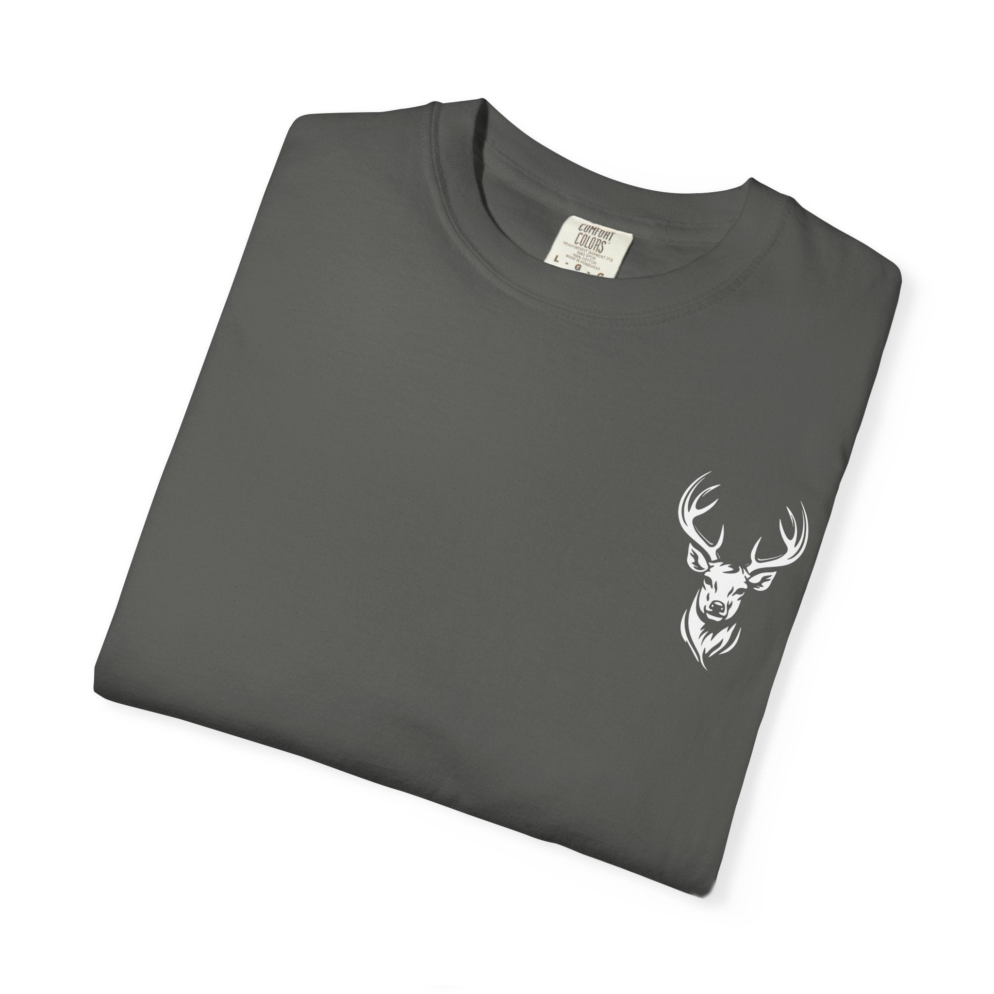 Nature-Inspired Unisex Garment-Dyed T-shirt, Graphic Tee, Outdoor Wear, Gift for Him/Her, Eco-Friendly Fashion