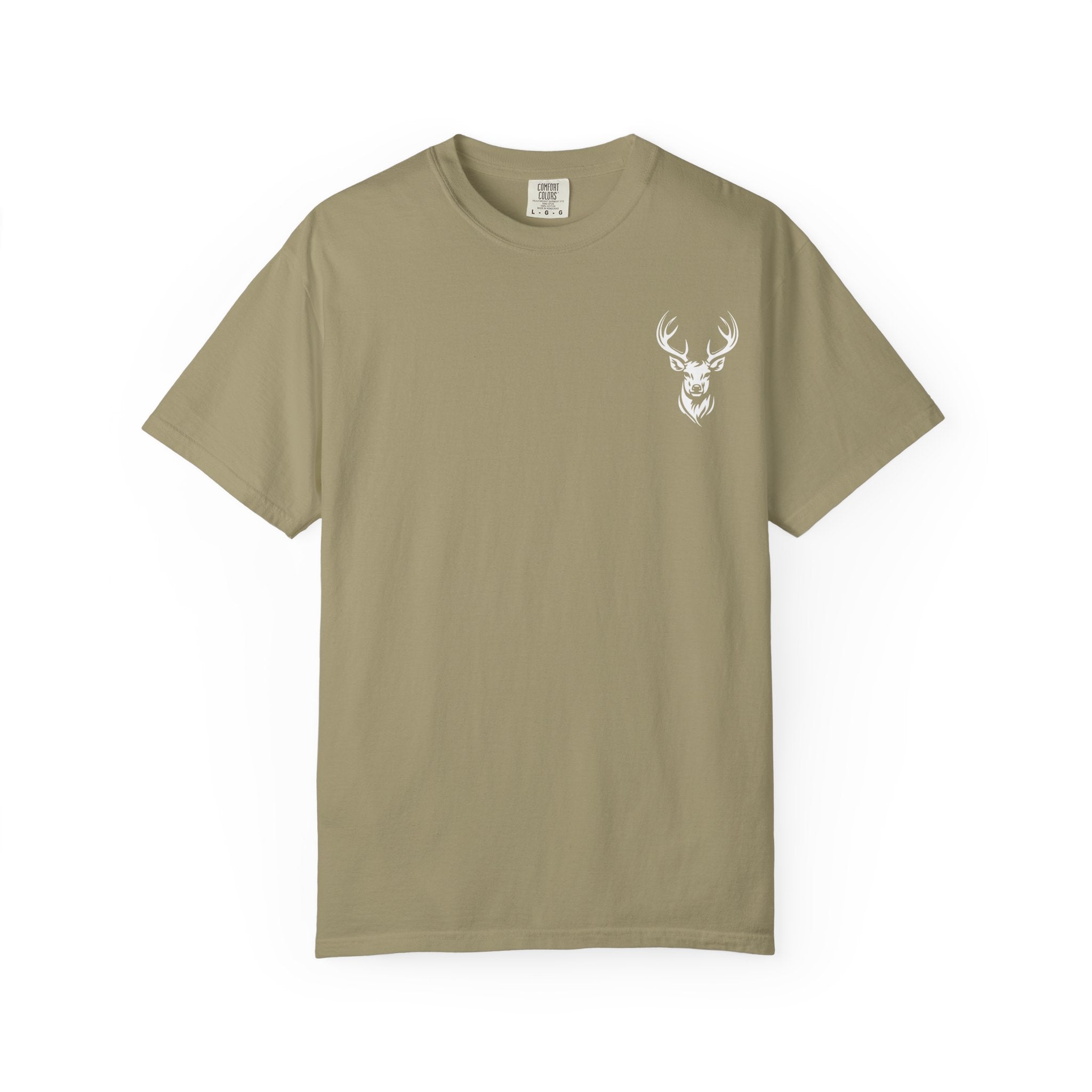 Nature-Inspired Unisex Garment-Dyed T-shirt, Graphic Tee, Outdoor Wear, Gift for Him/Her, Eco-Friendly Fashion