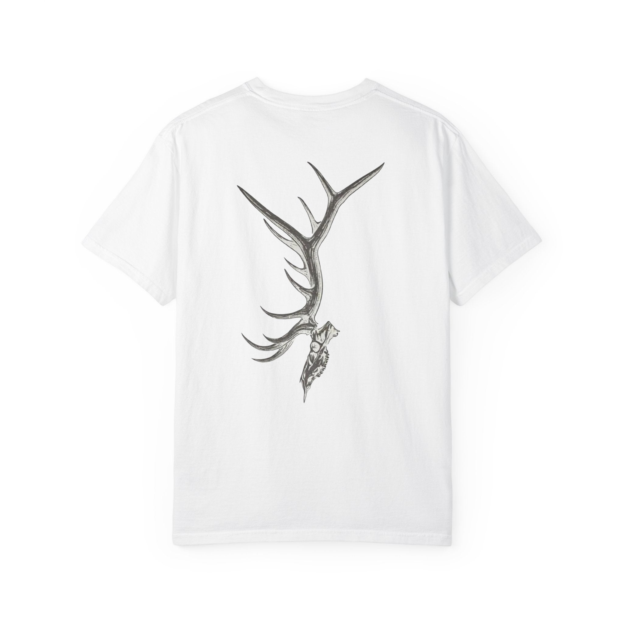 Nature-Inspired Unisex T-Shirt with Antler Design - Casual Wear, Outdoor Adventure, Gift Idea, Eco-Friendly Fashion