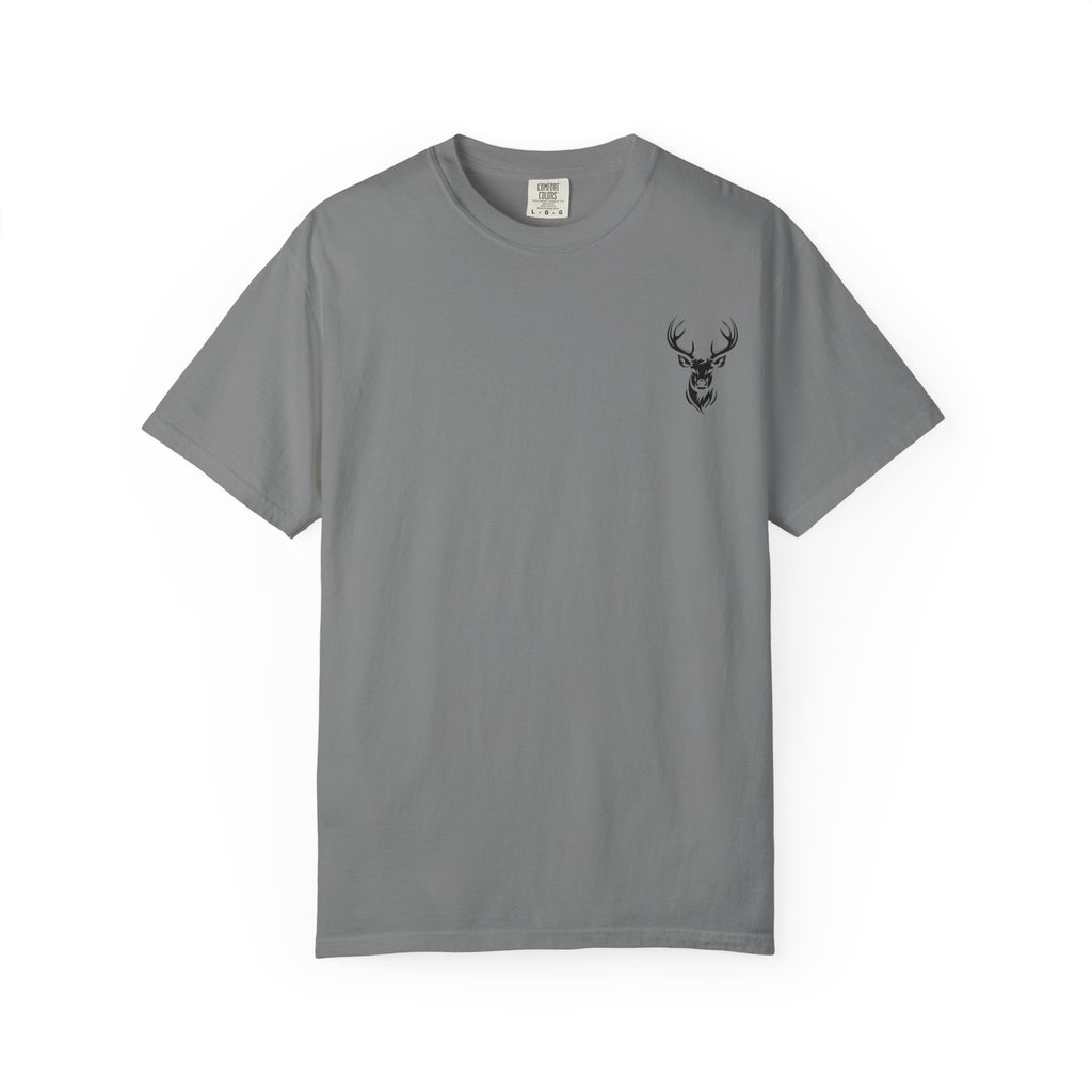 Mountain Adventure Tee, Deer Graphic T-Shirt, Nature Lover Gift, Hiking Apparel, Outdoor Adventure Shirt, Unisex Casual Wear