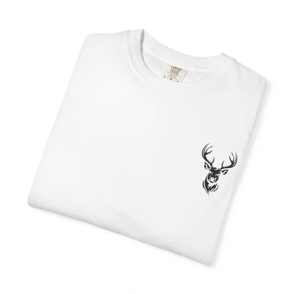 Nature-Inspired Unisex Garment-Dyed T-shirt, Graphic Tee, Outdoor Wear, Gift for Him/Her, Eco-Friendly Fashion