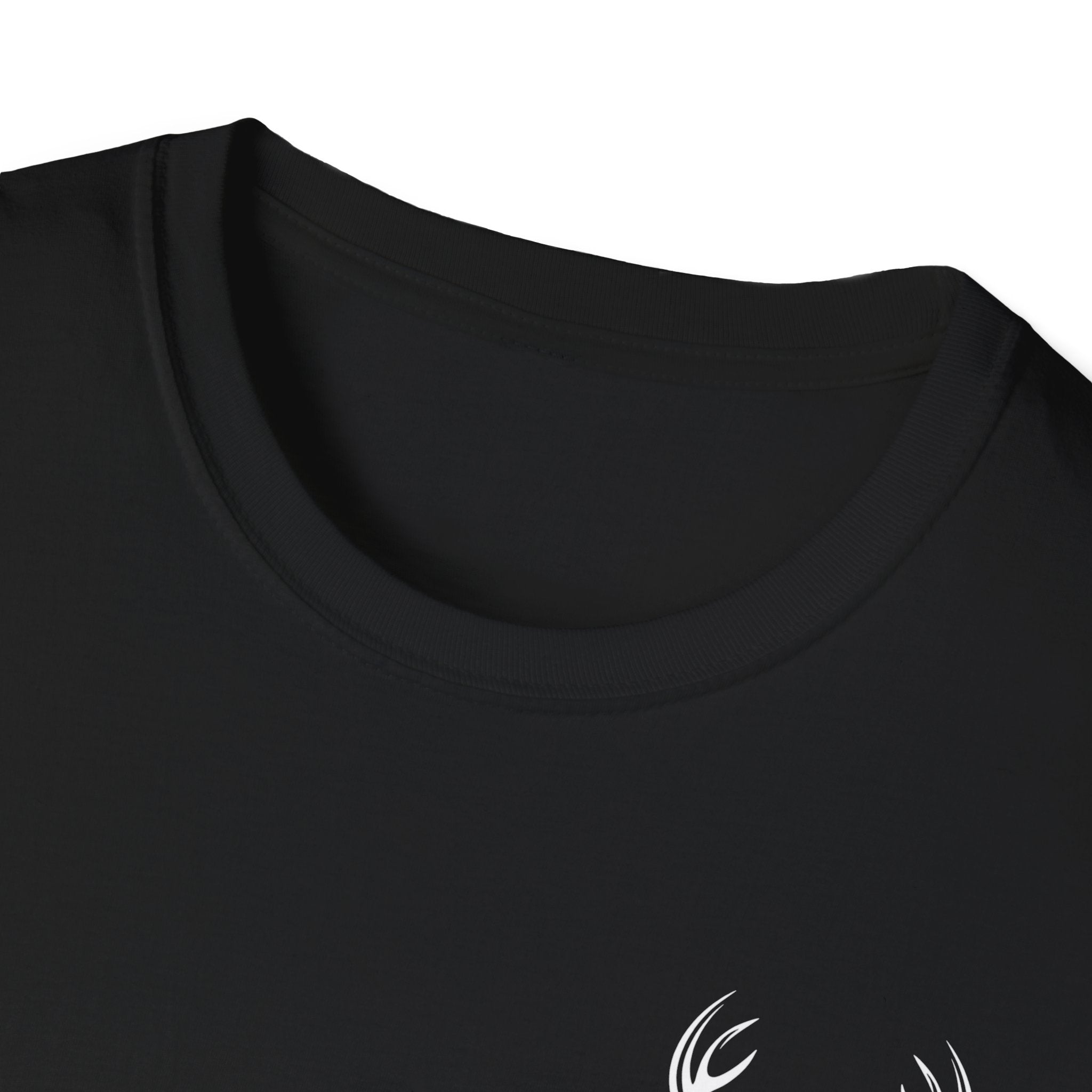 Stylish Unisex Softstyle T-Shirt with Deer Face Graphic, Nature Lover Tee, Casual Wear, Gift for Him/Her, Outdoor Adventure Shirt