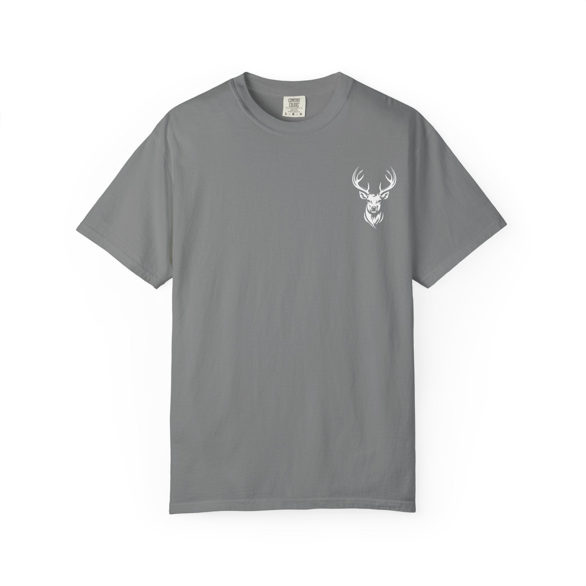 Nature-Inspired Unisex Garment-Dyed T-shirt, Graphic Tee, Outdoor Wear, Gift for Him/Her, Eco-Friendly Fashion