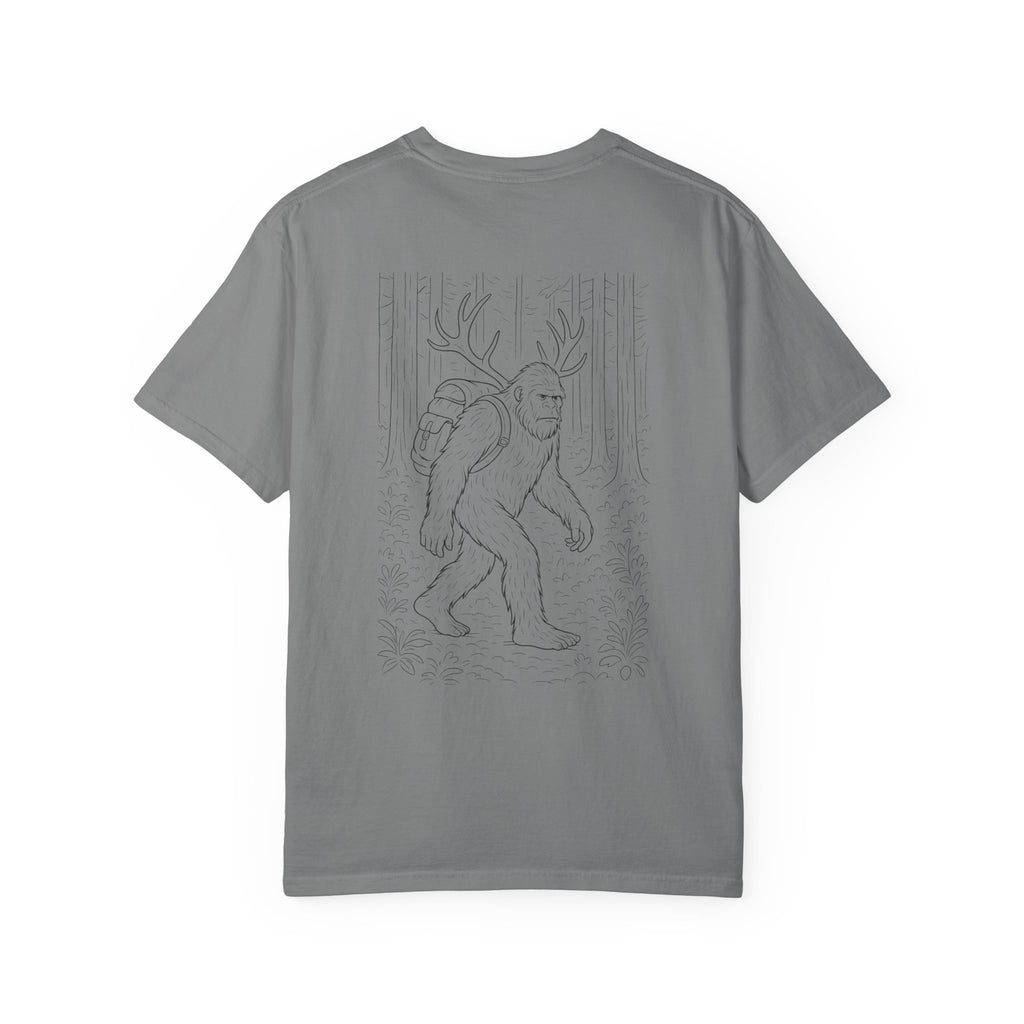 Chill Yeti Graphic Tee, Unisex Cotton T-shirt, Nature Lover Apparel, Festival Outfit, Casual Wear for Adventurers