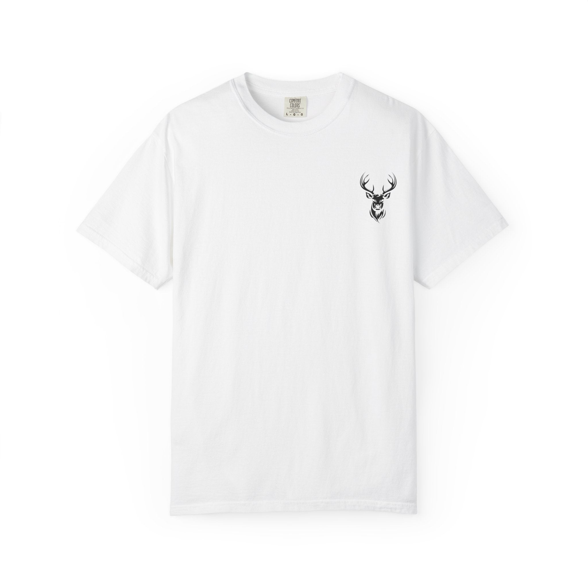 Nature-Inspired Unisex T-Shirt with Antler Design - Casual Wear, Outdoor Adventure, Gift Idea, Eco-Friendly Fashion