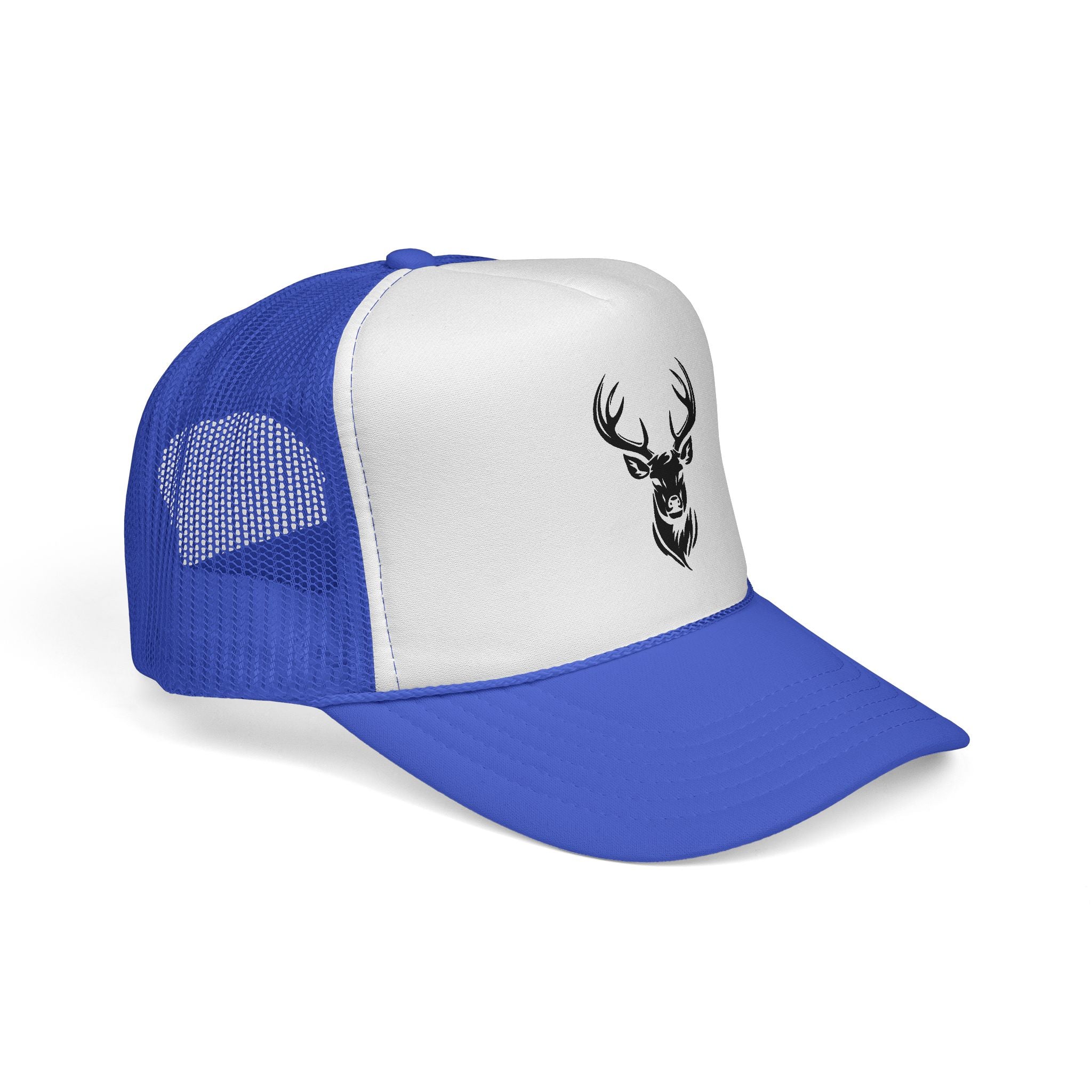 Stylish Deer Design Trucker Cap, Casual Hat for Outdoors, Hunting Gift, Summer Fashion Accessory, Road Trip Essential